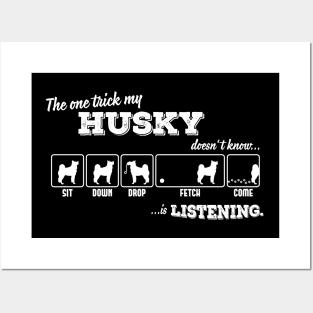 Husky Posters and Art